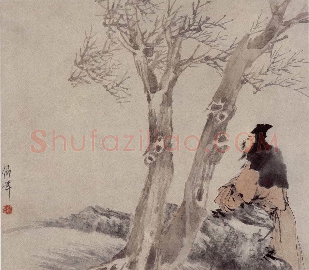 清 任伯年 《人物仕女册八开》 书画作品