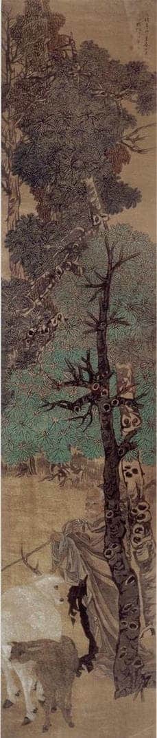 1891年 任伯年 《人物故事条屏》 书画作品