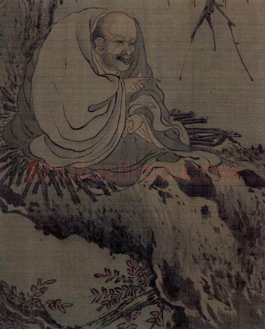 宋 梁楷 《八高僧图》 书画作品
