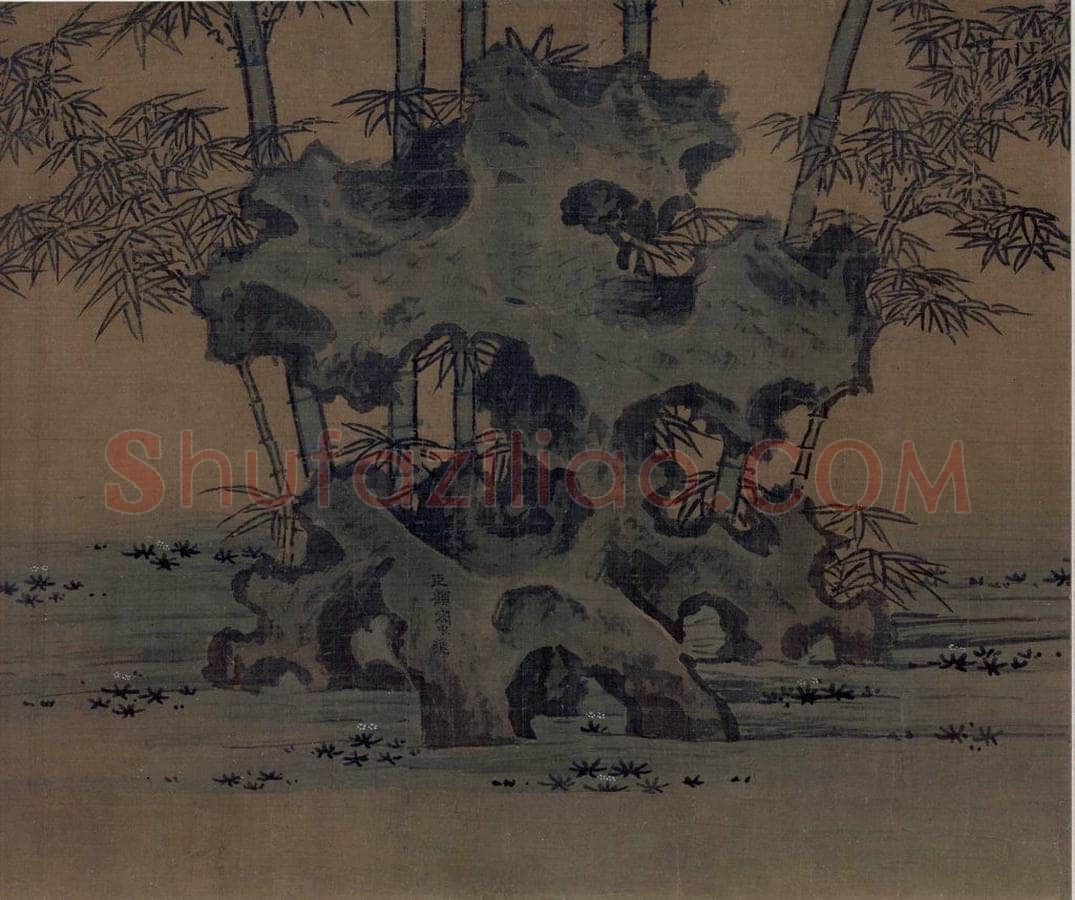 金 佚名 《歌乐图》 书画作品