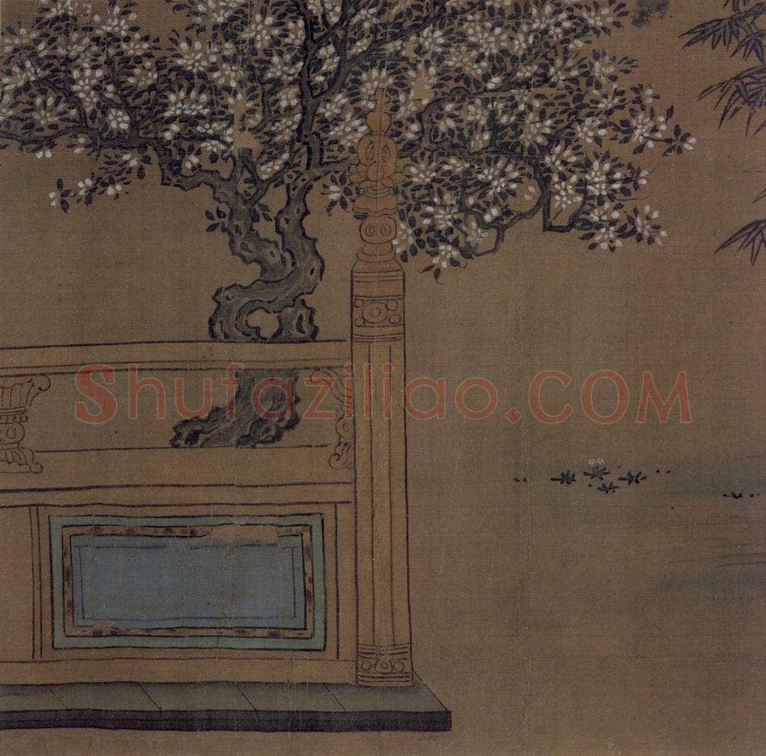 金 佚名 《歌乐图》 书画作品