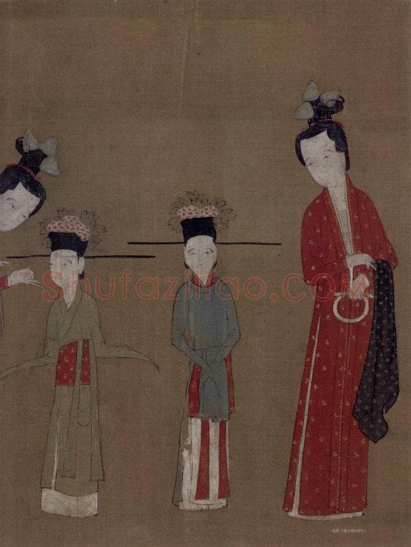 金 佚名 《歌乐图》 书画作品