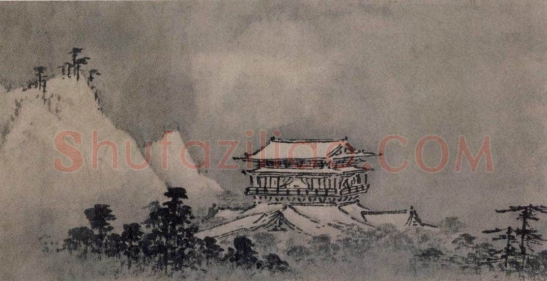 宋 佚名 《雪景四段》 书画作品