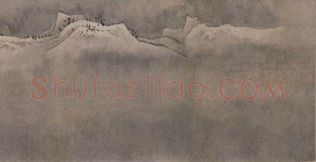 宋 佚名 《雪景四段》 书画作品