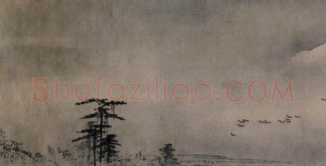 宋 佚名 《雪景四段》 书画作品