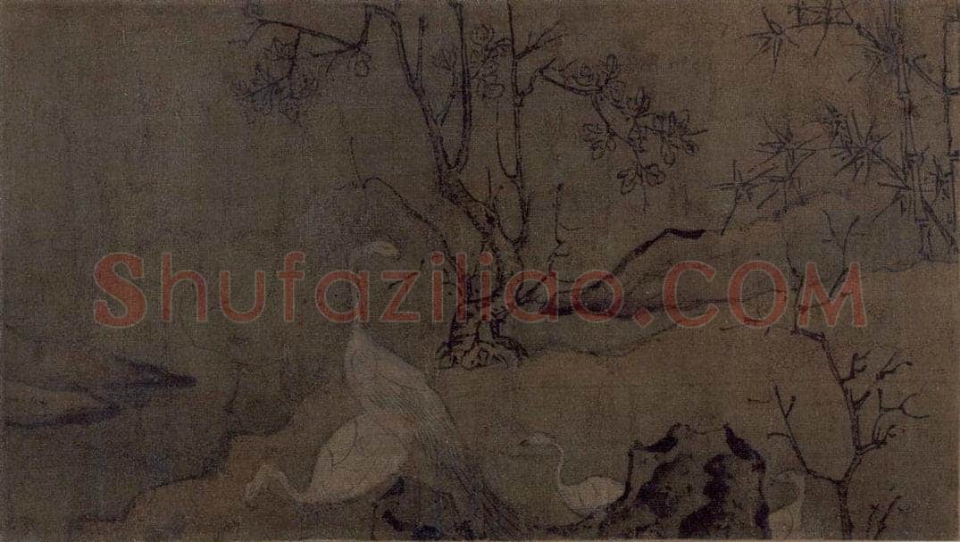 宋 佚名 《写生四段》 书画作品