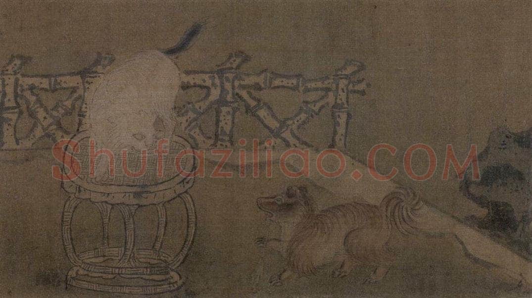 宋 佚名 《写生四段》 书画作品