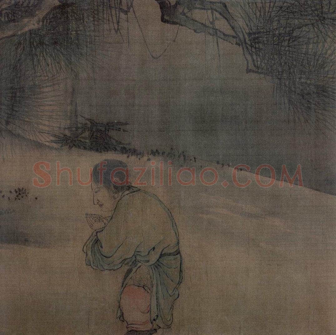 宋 梁楷 《八高僧图》 书画作品