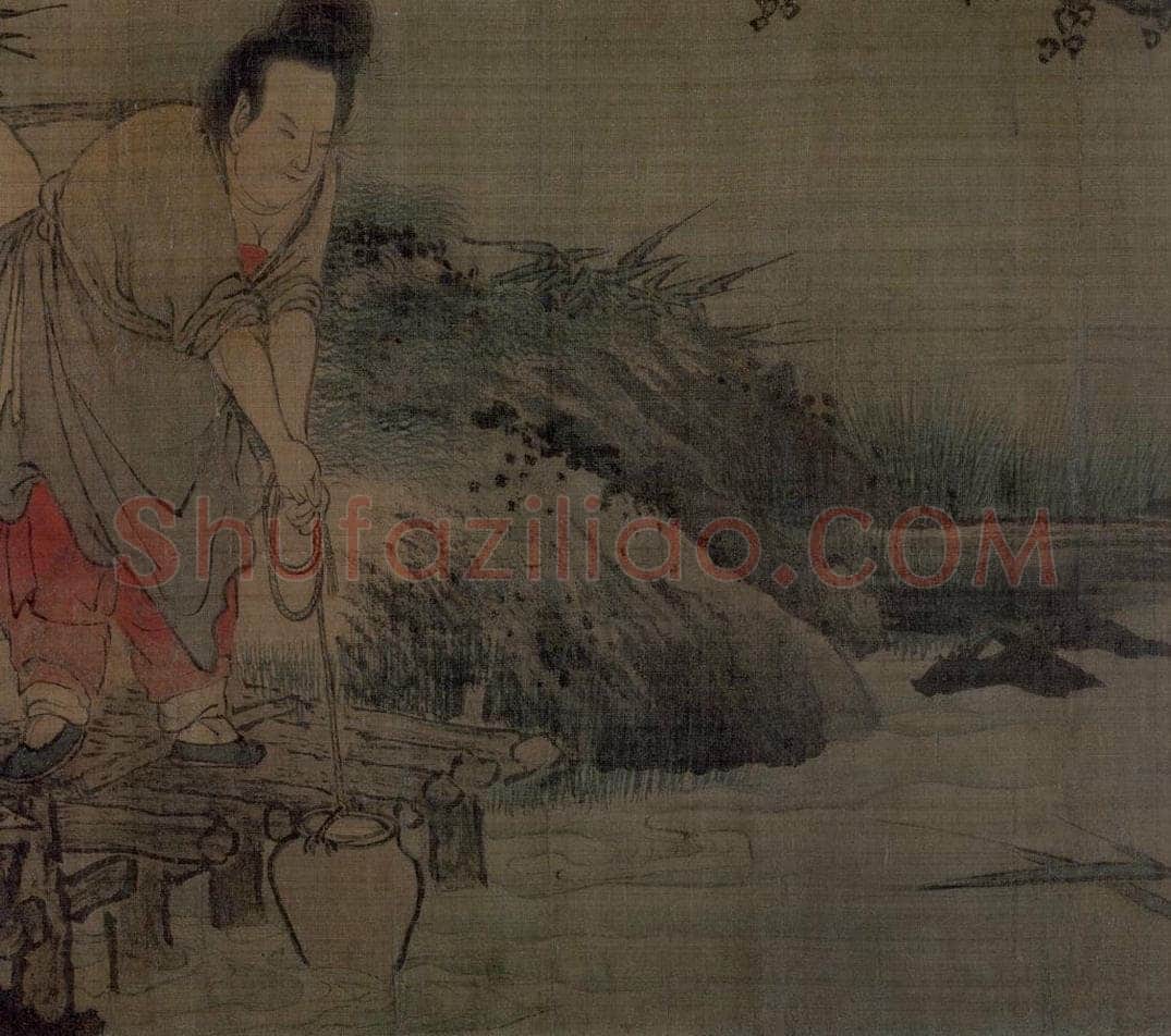 宋 梁楷 《八高僧图》 书画作品