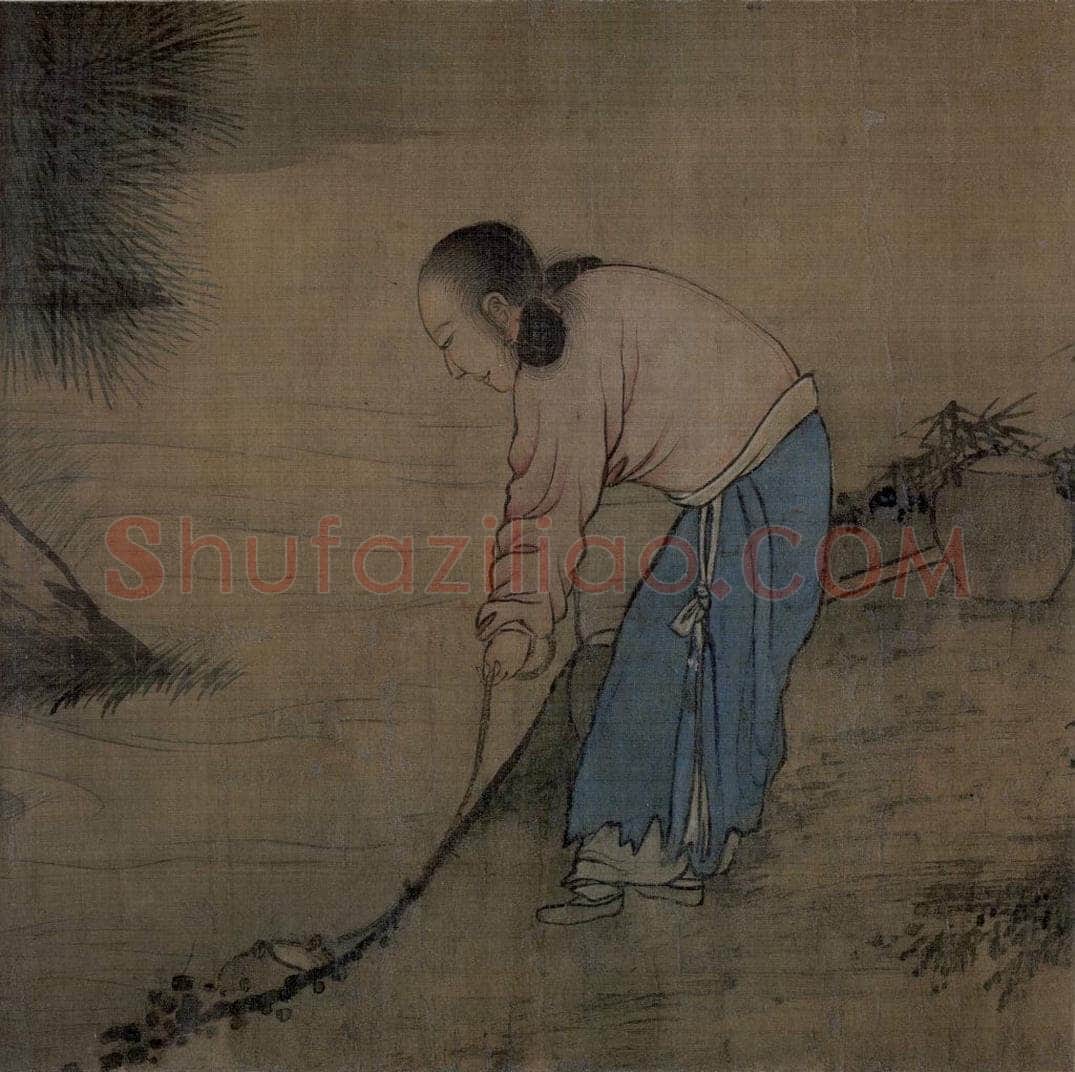 宋 梁楷 《八高僧图》 书画作品
