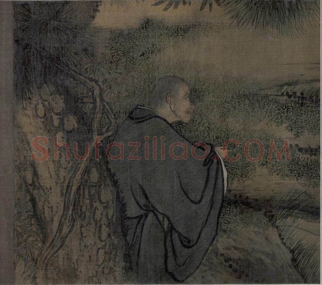 宋 梁楷 《八高僧图》 书画作品