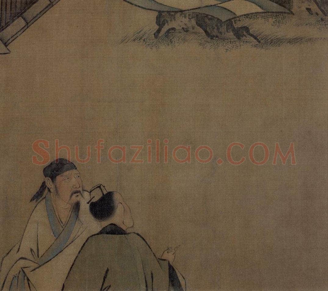 宋 梁楷 《八高僧图》 书画作品