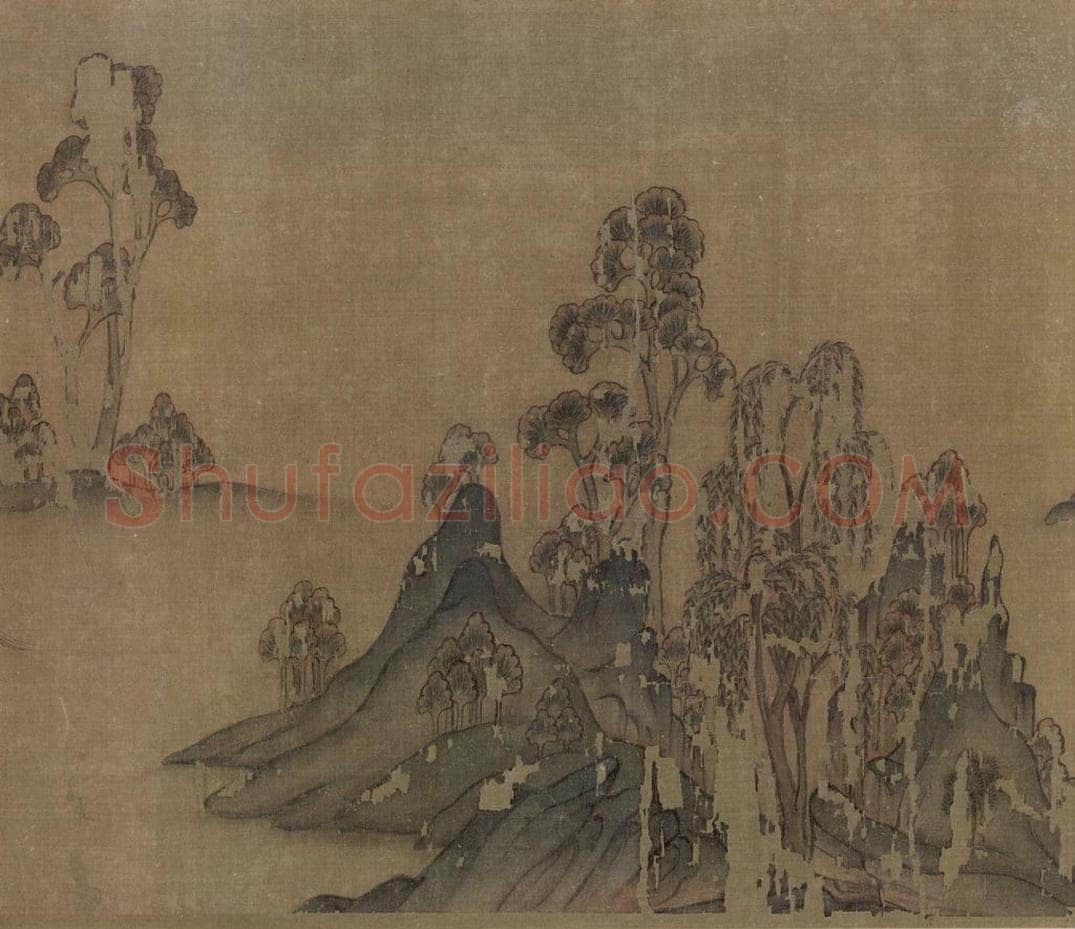 宋 佚名 《摹顾恺之洛神赋图》 书画作品