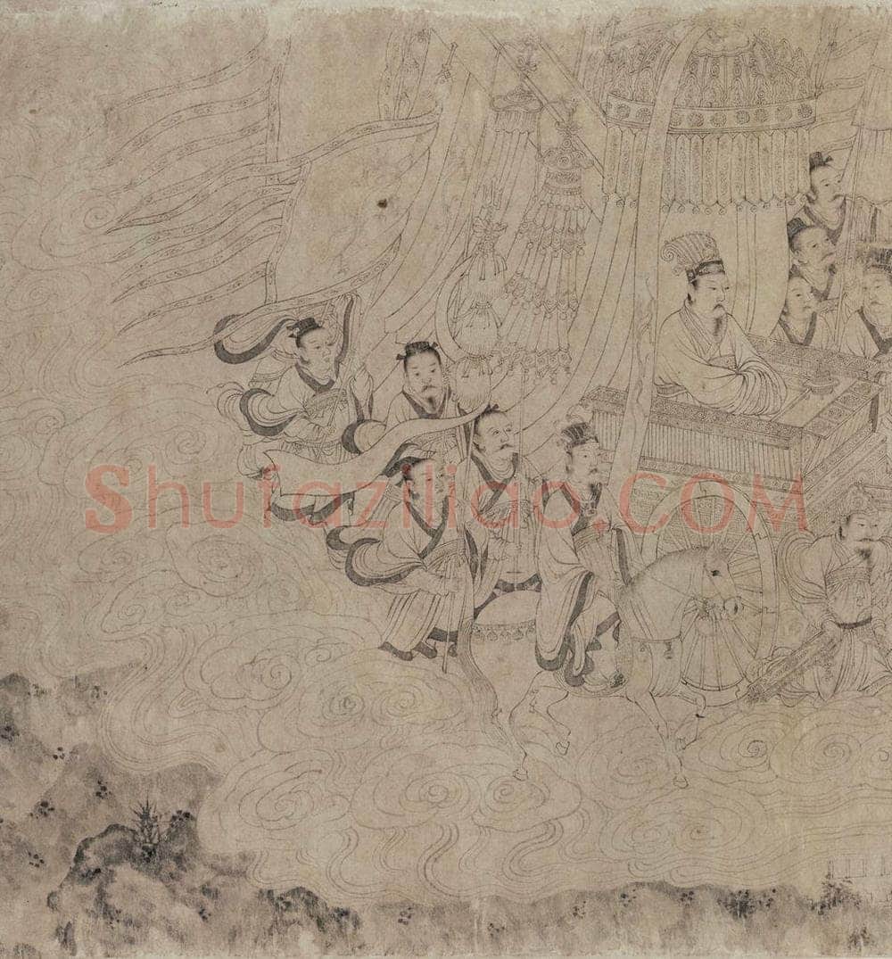 宋代 佚名 《九歌图》 书画作品