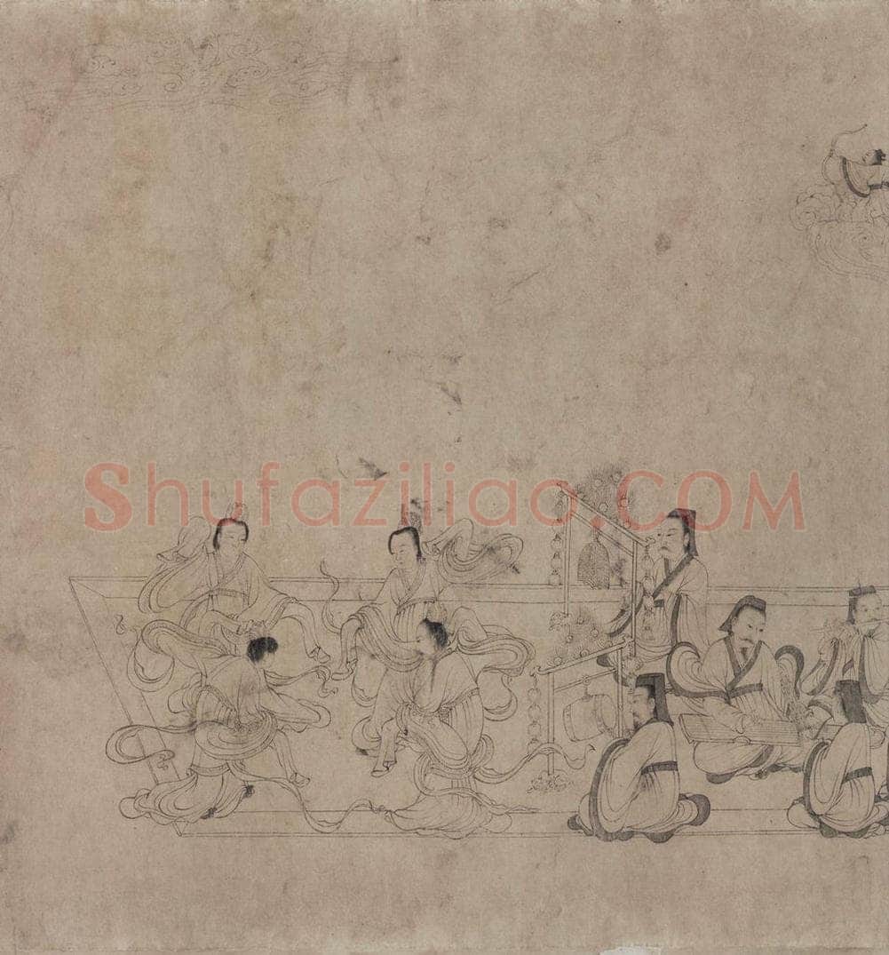 宋 佚名 《九歌图》 书画作品