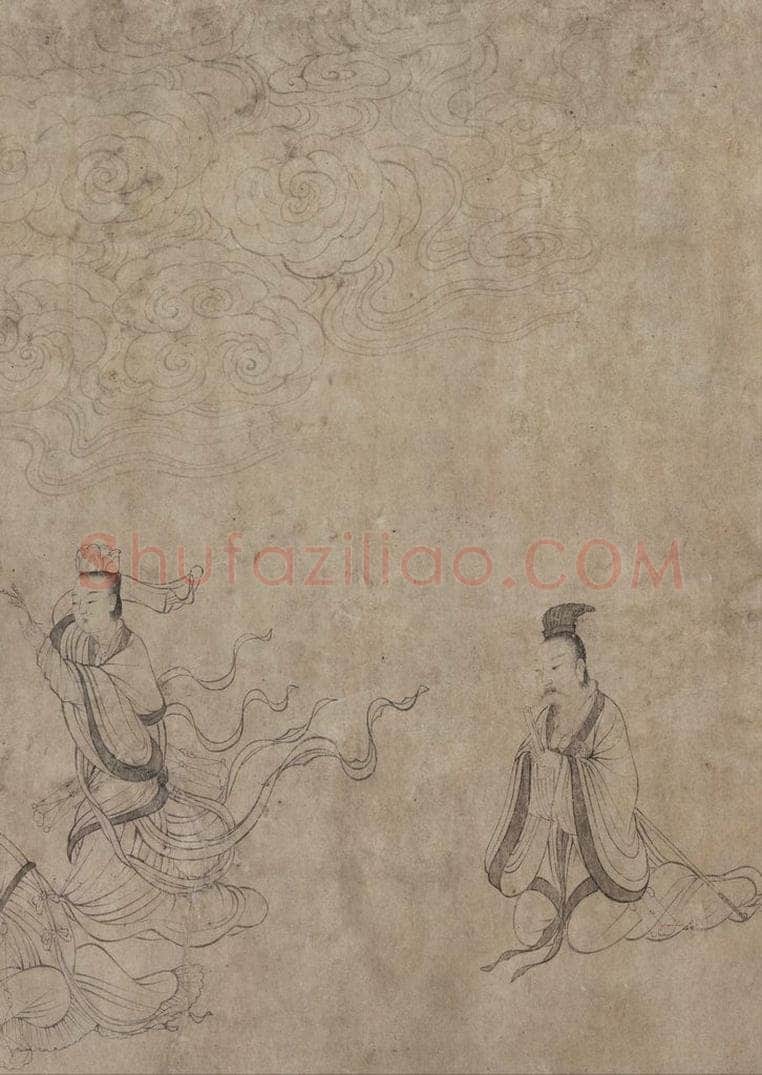 宋代 佚名 《九歌图》 书画作品