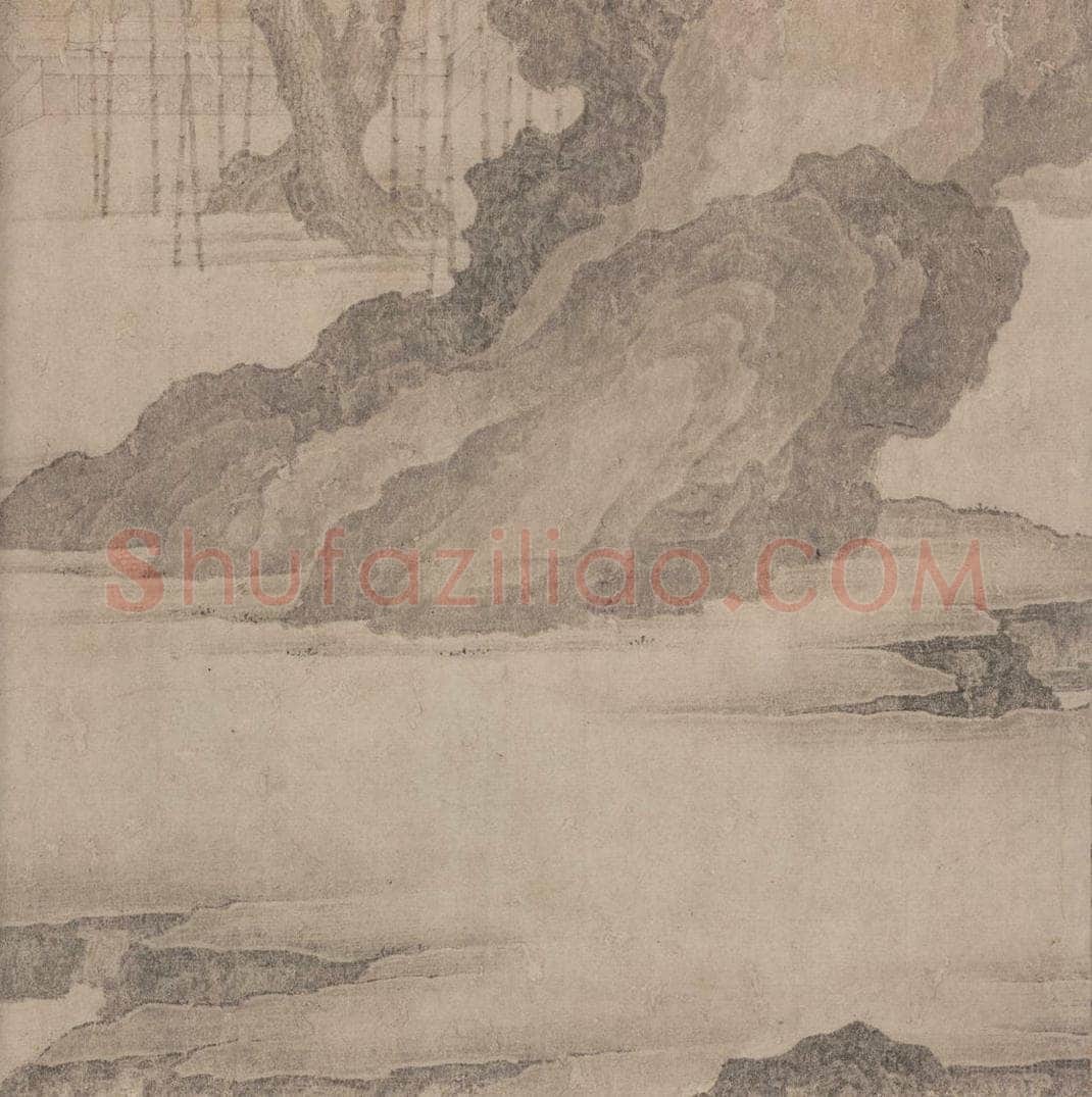 宋 佚名 《商山四皓会昌九老图》 书画作品