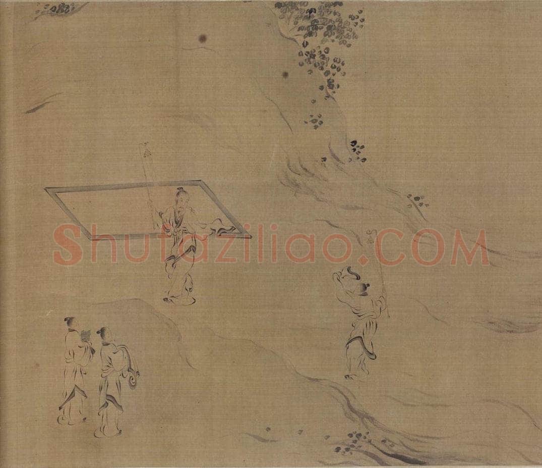 宋 马和之(传) 《陈风图》 书画作品