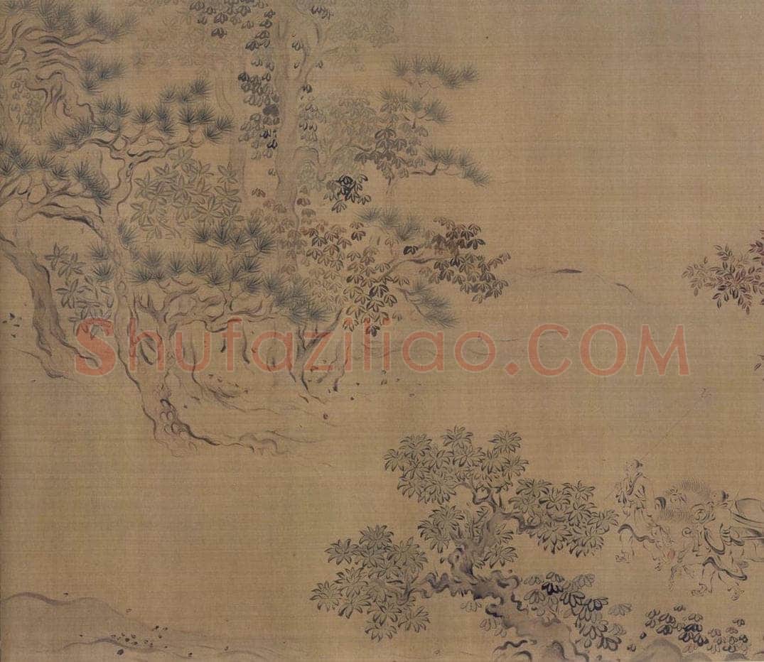 宋 马和之（传） 《陈风图》 书画作品