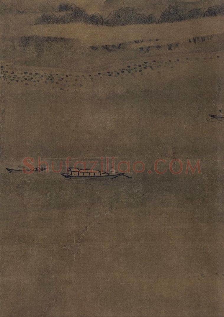 宋 马麟 《荷香清夏图》 书画作品