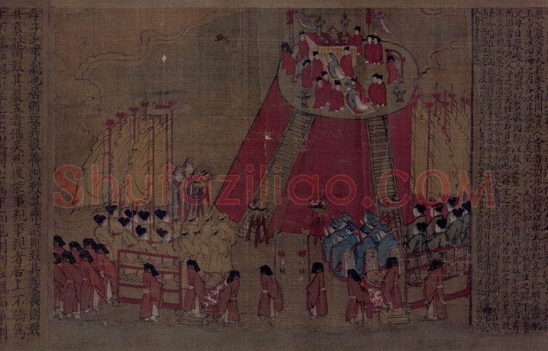 宋 佚名 《女孝经图》 书画作品