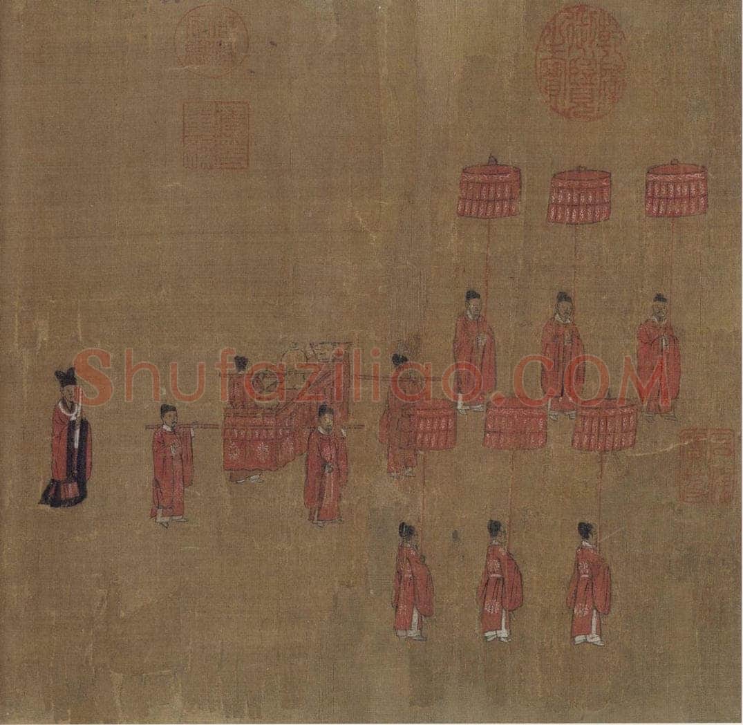 宋 佚名 《卤簙玉辂图》 书画作品