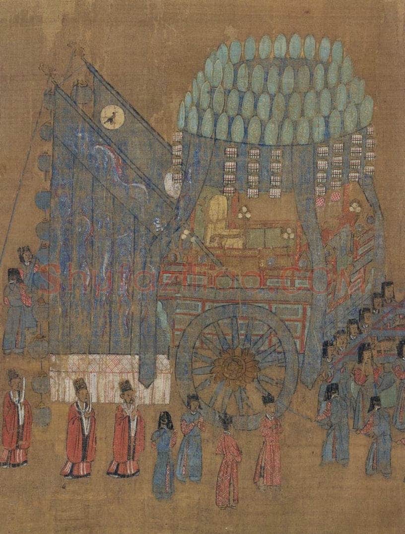 宋 佚名 《卤簙玉辂图》 书画作品