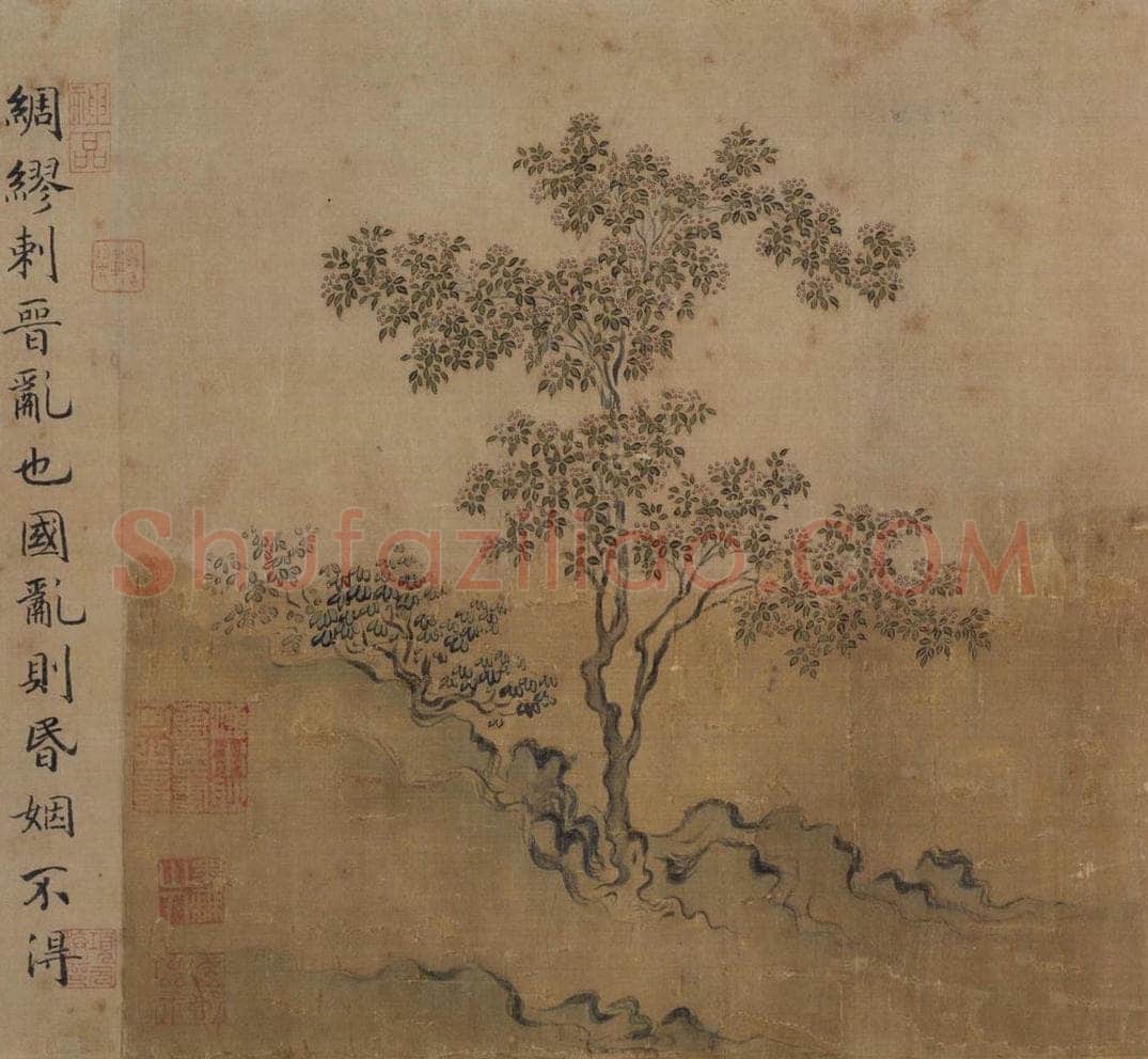 宋 马和之 《唐风图》 书画作品