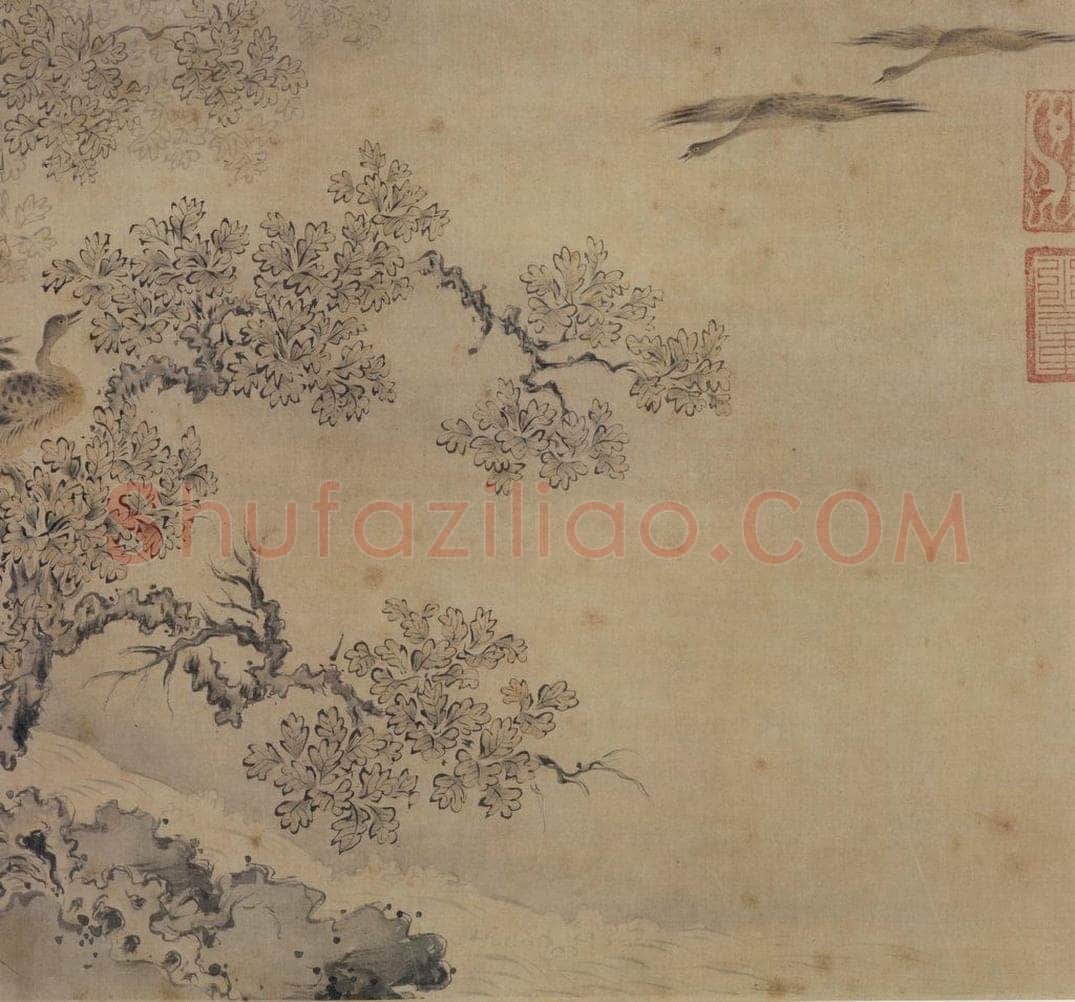 宋 马和之 《唐风图》 书画作品