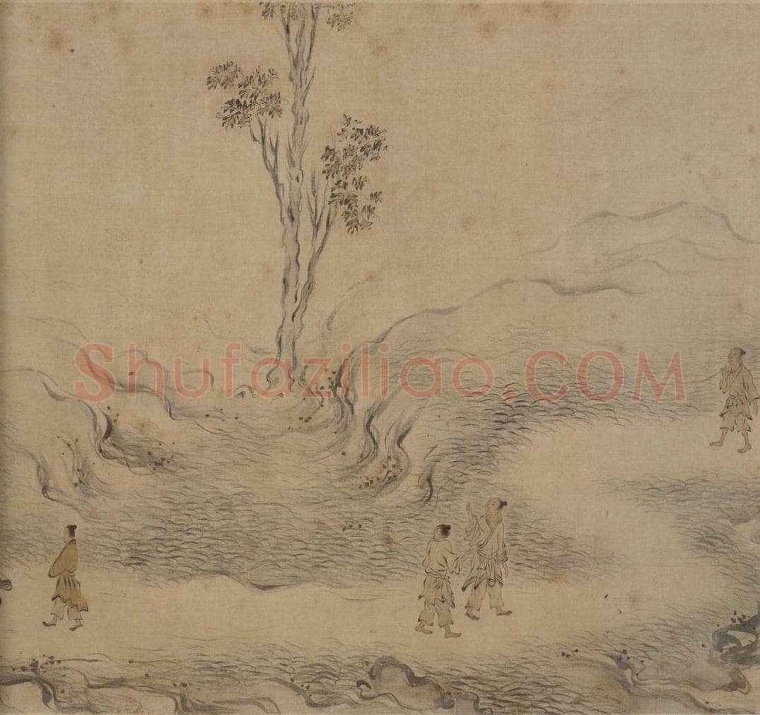 宋 马和之 《唐风图》 书画作品