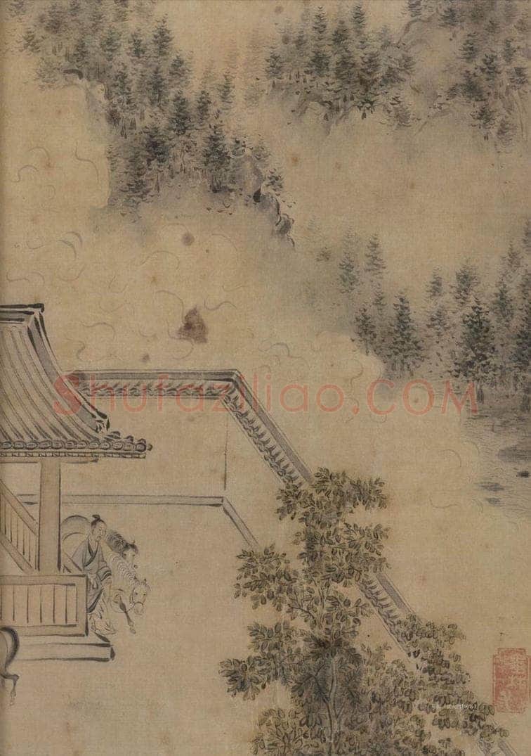 宋 马和之 《唐风图》 书画作品