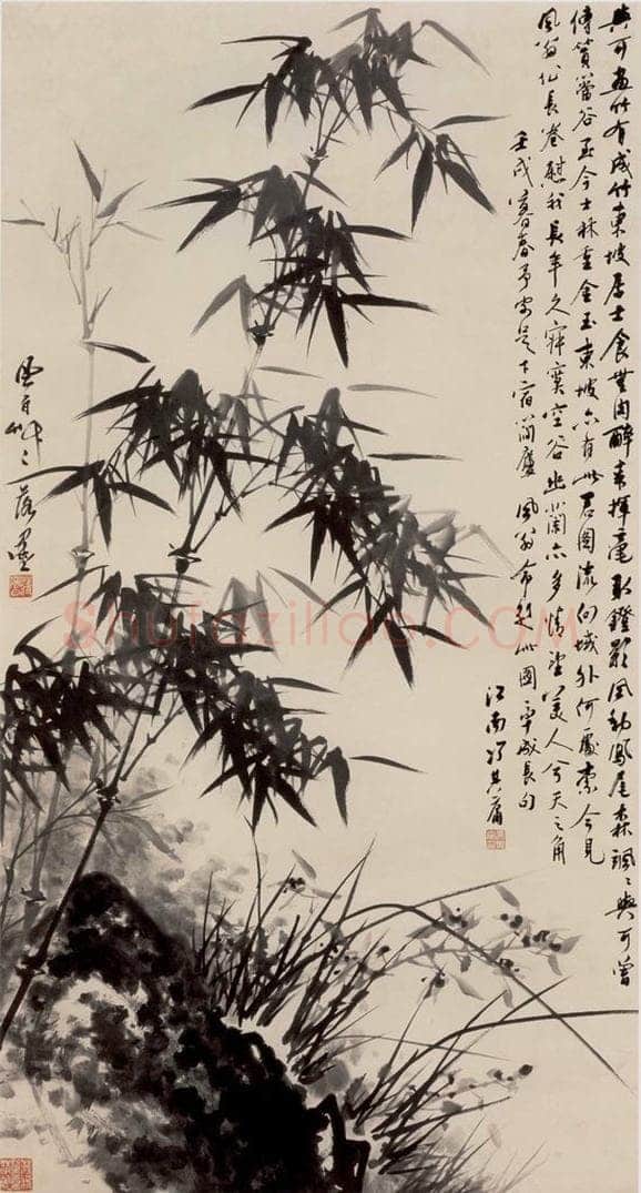 1982年 蒋凤白 《空谷幽兰亦多情》 书画作品