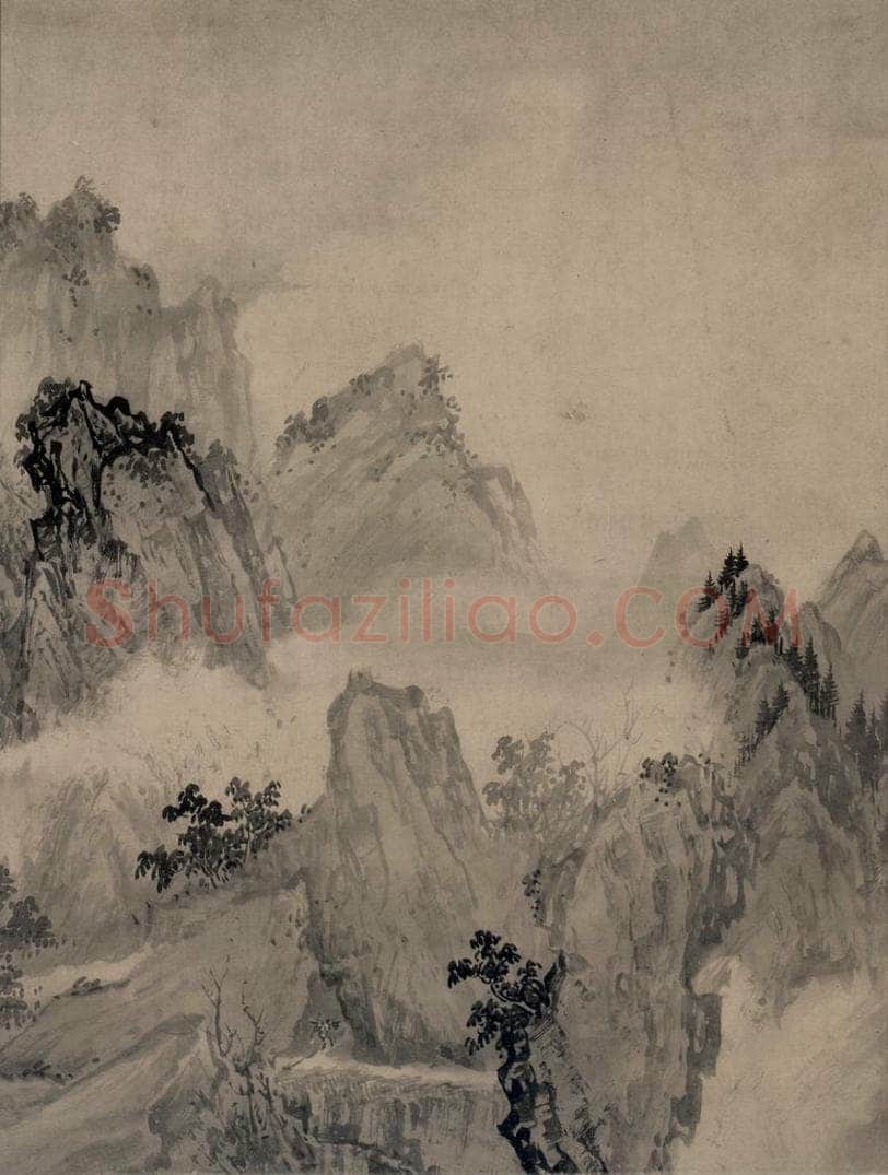 宋代 赵芾 《江山万里图》 书画作品