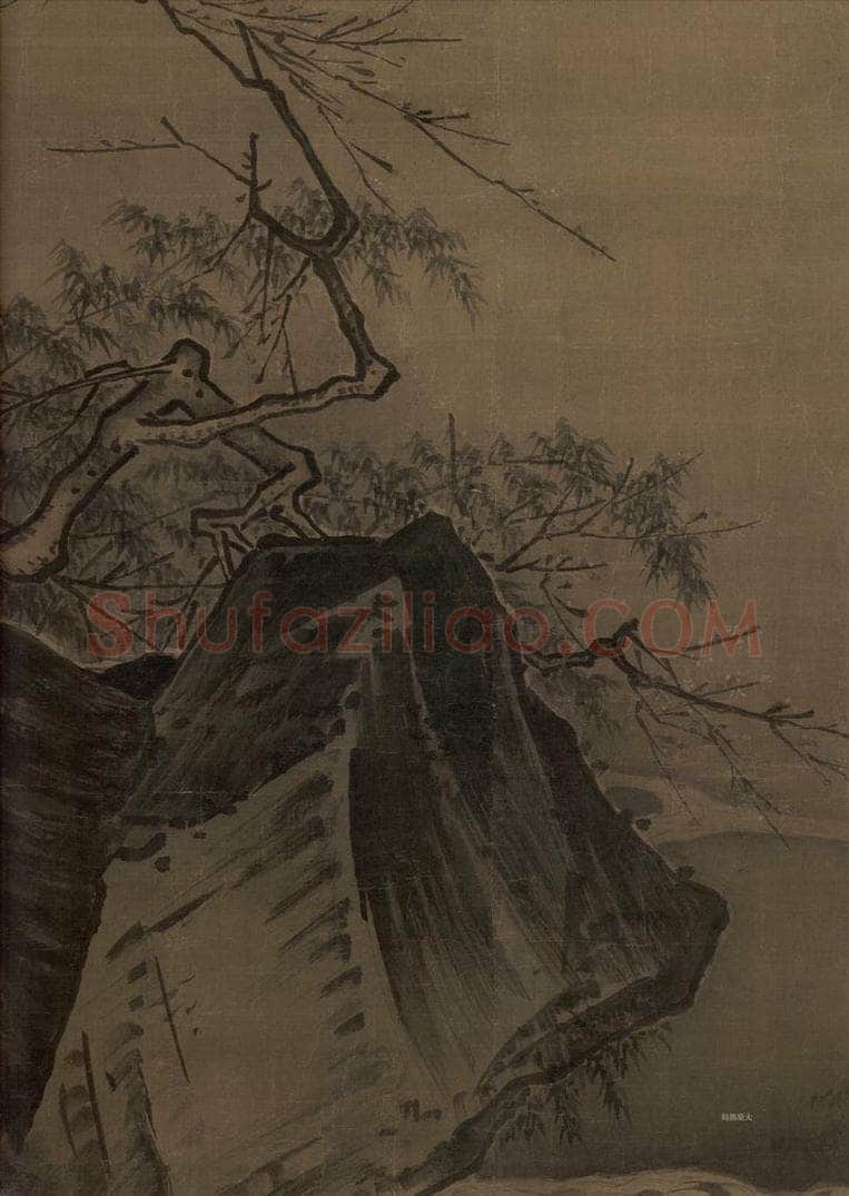 宋代 马远 《踏歌图》 书画作品