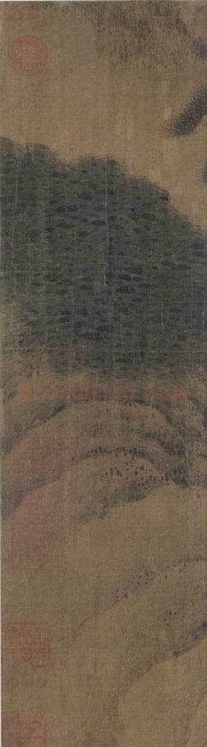 宋代 赵伯骕 《万松金阙图》 书画作品