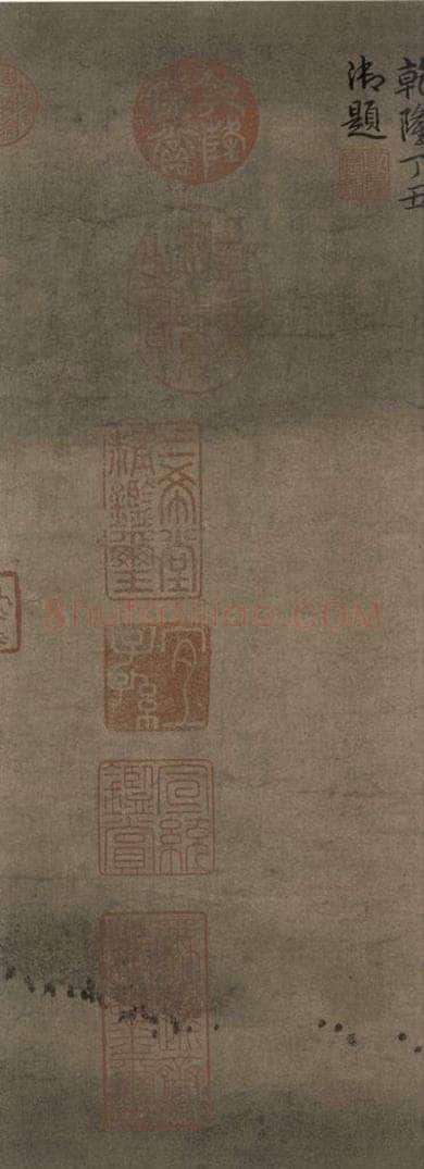 宋代 毛益 《牧牛图》 书画作品