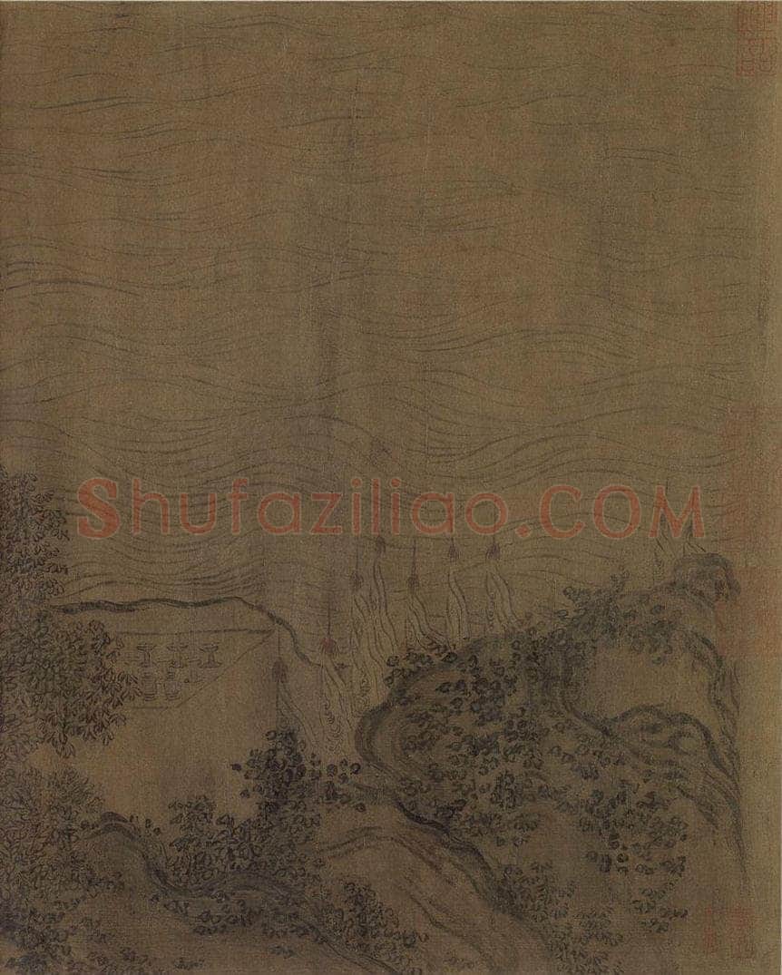 宋朝 马和之 《闵予小子之什图》 书画作品