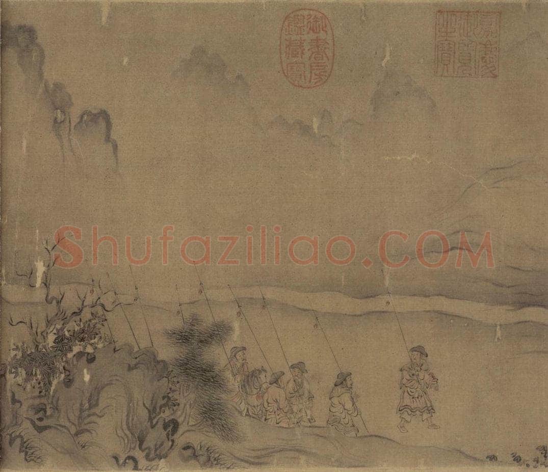 宋朝 马和之 《豳风图》 书画作品