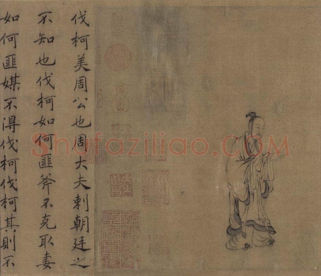 宋朝 马和之 《豳风图》 书画作品