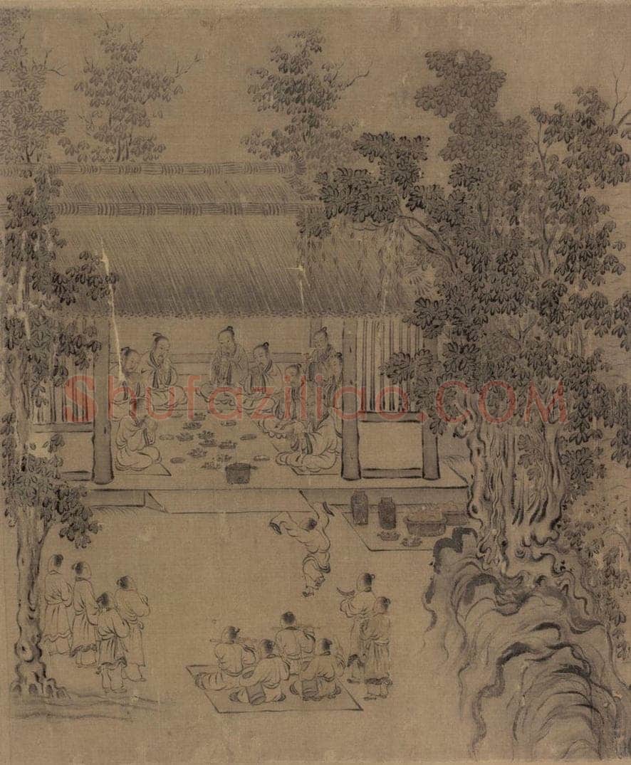 宋朝 马和之 《豳风图》 书画作品