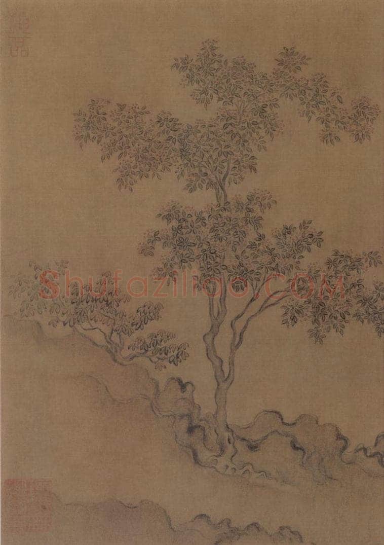 宋朝 马和之 《唐风图》 书画作品