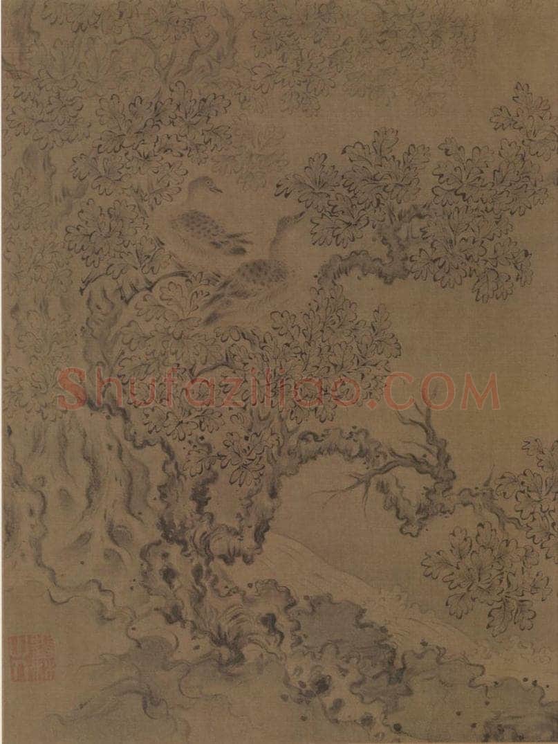 宋朝 马和之 《唐风图》 书画作品