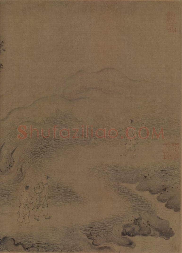 宋朝 马和之 《唐风图》 书画作品