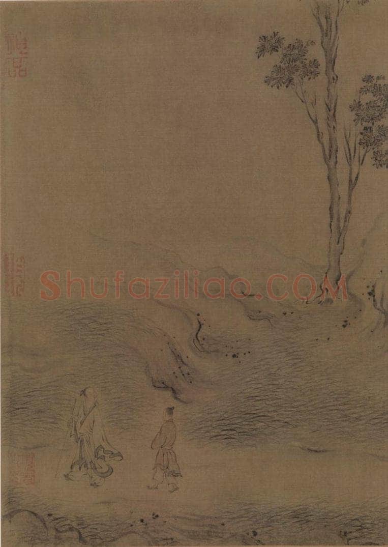 宋朝 马和之 《唐风图》 书画作品