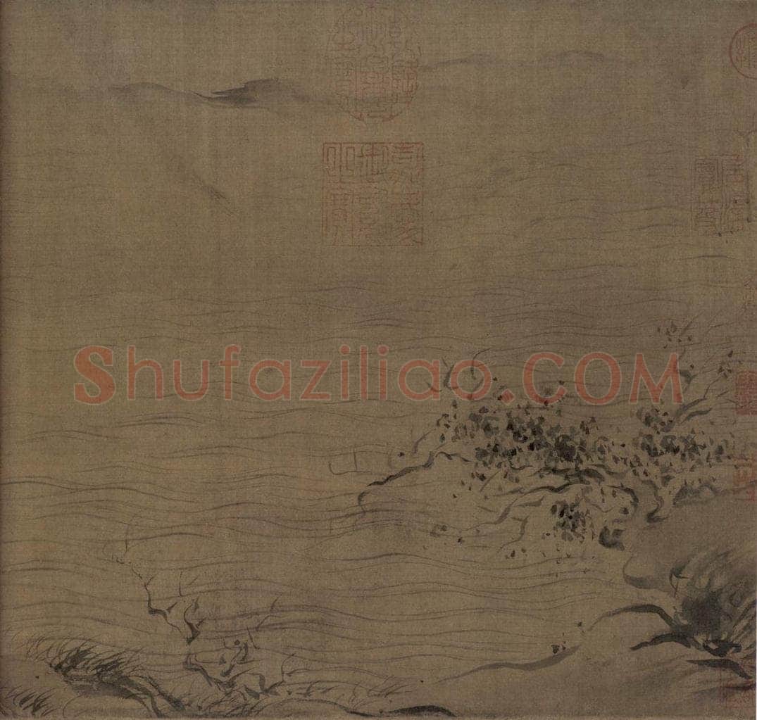 宋朝 马和之 《后赤壁赋图》 书画作品