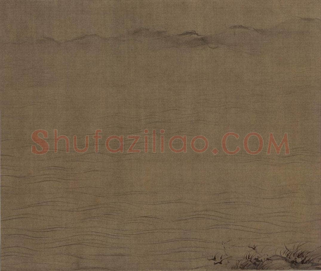 宋朝 马和之 《后赤壁赋图》 书画作品