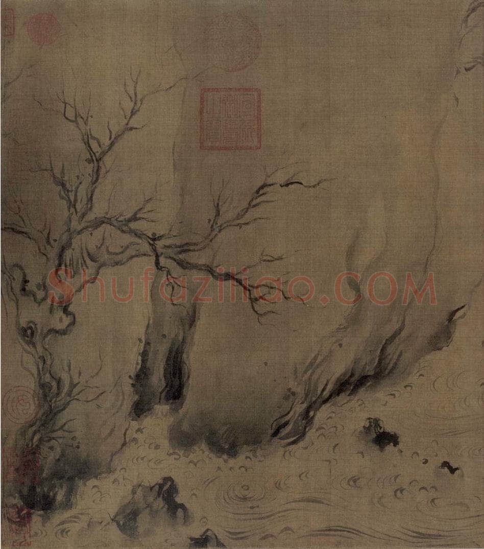 宋朝 马和之 《后赤壁赋图》 书画作品