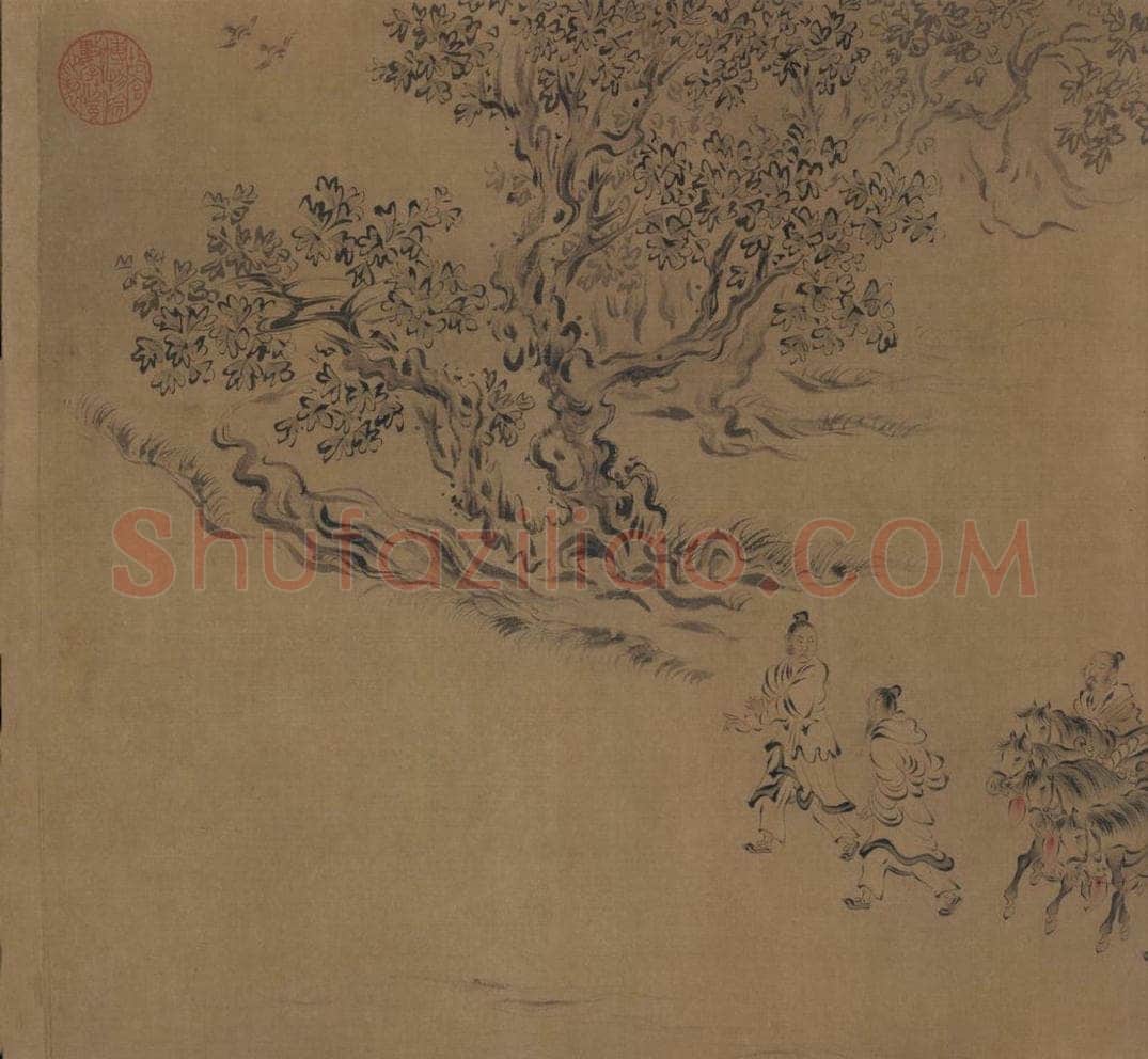 宋朝 马和之 《小雅鹿鸣之什图》 书画作品