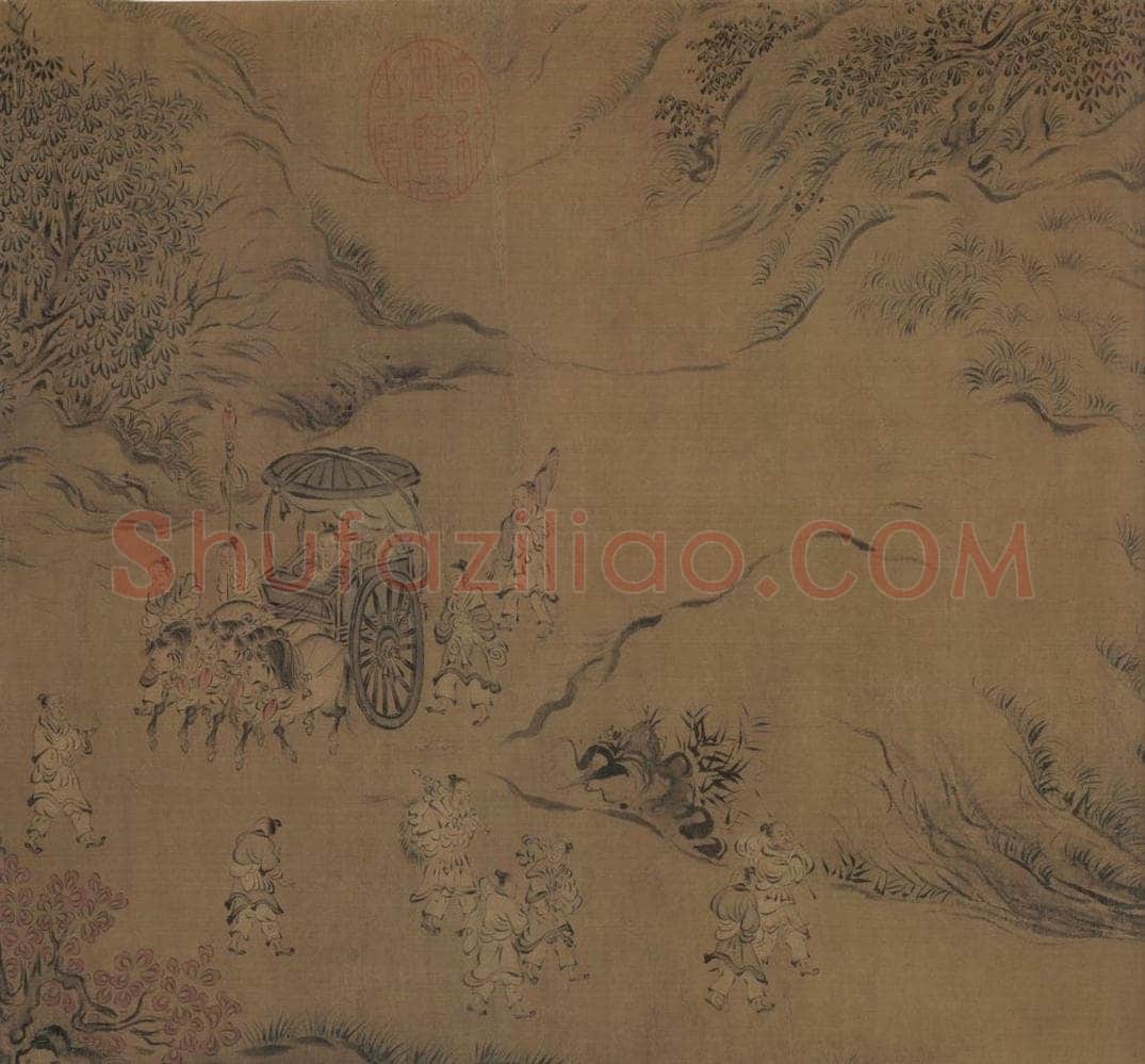 宋朝 马和之 《小雅鹿鸣之什图》 书画作品