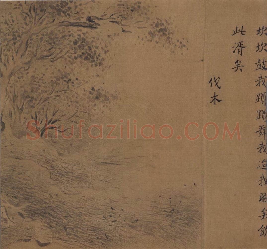 宋朝 马和之 《小雅鹿鸣之什图》 书画作品